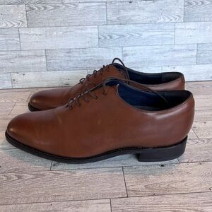 Charles Tyrwhitt Brown Leather Oxfords